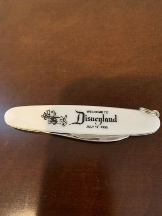 Vintage Disneyland Opening Day July 17,  1955 Souvenir Pocket Knife,  Goofy