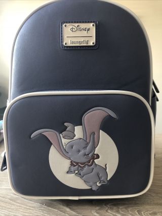 Disney Loungefly Dumbo Backpack Flying On A Dream