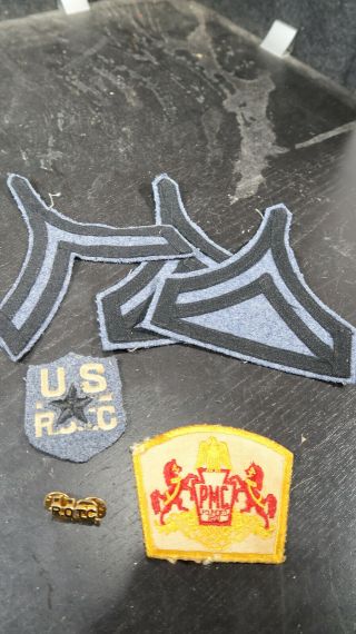 Pmc Pennsylvania Military College Patch And Chevrons Insignia