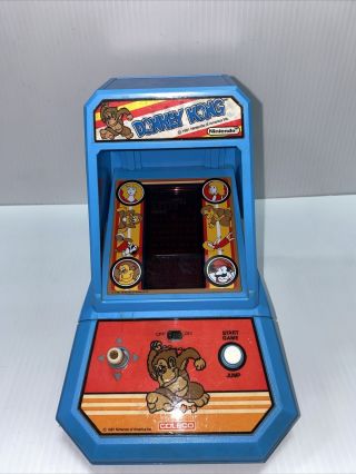 Coleco Donkey Kong Mini Arcade Game Vintage 1981 Nintendo