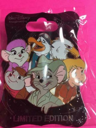 Disney Wdi Character Cluster Pin Le 250 The Rescuers Down Under Pin