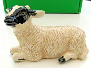 John Beswick Ceramic Farmyard Animals 2010 - Black Faced Lamb