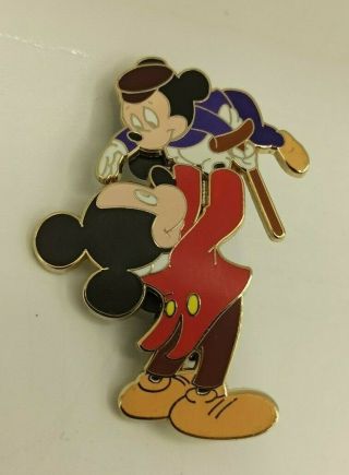 2008 Disney Pin - A Christmas Carol Mickey Mouse W/ Tiny Tim Pin 66799 Le 100