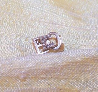 Vintage Beta Sigma Omicron Sorority (zeta Tau Alpha) Small 10k Pin / Badge Old