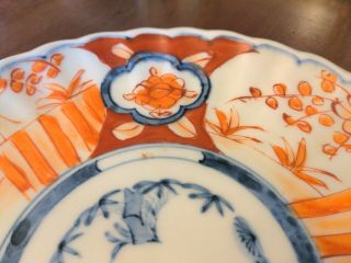 Antique Imari Plate Handpainted Japanese Porcelain 3
