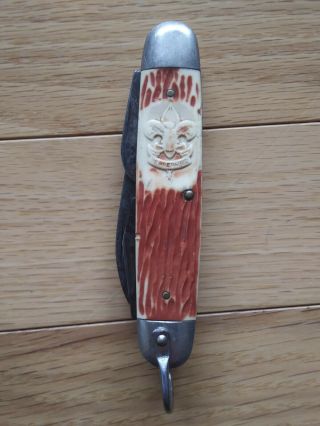 Vintage Boy Scouts Of America Official Pocket Knife,  Imperial Prov R.  I.  Usa