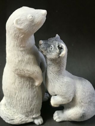 Ferrets Figurines Souvenirs Gifts Marble Chips