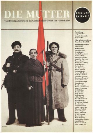 John Heartfield - The Mother Rare East German Art Poster Gdr Communist