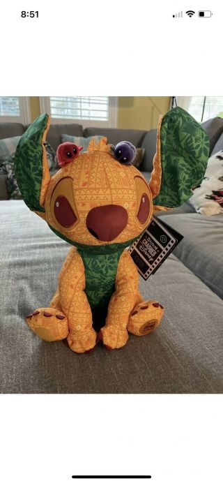 Stitch Crashes Disney Lion King Plush Limited Edition