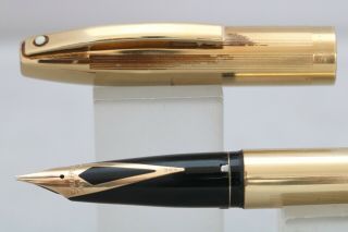 Vintage (c1962) Sheaffer Imperial Triumph Medium Italic Cartridge Fountain Pen