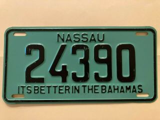 Exceptional Nassau Its Better In The Bahamas License Plate Caribbean Vacay 1977