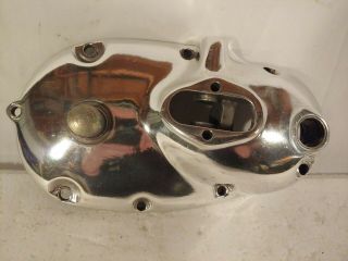 Vintage Triumph 1958 - 62 Gear Box Cover.  Highly Polished.
