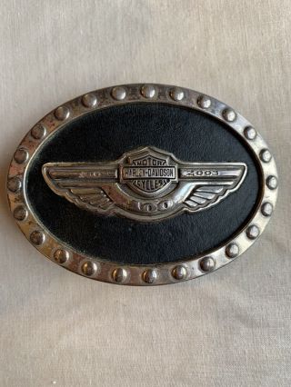 Harley - Davidson 2003 100th 100 Year Anniversary Belt Buckle
