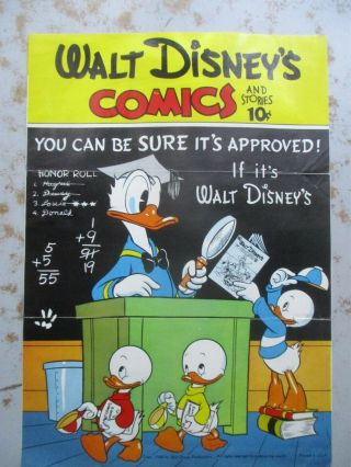 Walt Disneys Comics And Stories - Mailer/subscription Brochure 1949