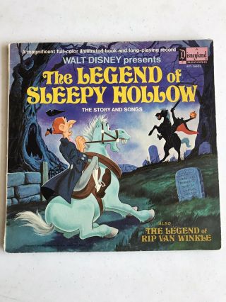 The Legend Of Sleepy Hollow Disney Vinyl Record