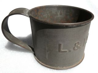 Old Tin Cup,  Louisville & Nashville Railroad (l.  & N.  R.  R. )