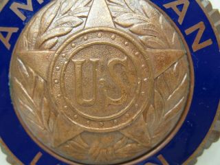 American Legion License Plate Topper Patent Date Dec ' 19 Made by Fox Company USA 3