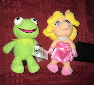 Disney Parks 2021 Nuimos Muppets Kermit And Miss Piggy Plush Toys