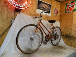 1980s Araya 10 - Speed Road Bike Orange Bike - O - Matic Transmission Schwinn Cruiser