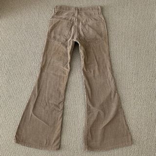Vintage 80s Levis 684 Bell Bottom Brown Corduroy Jeans Pants Size 27x27.  5 USA 2