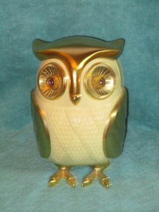 Vintage 1960s Bubo Midnight Owl Transistor Radio Japan Still