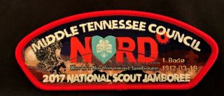 Middle Tennessee Council Oa Lodge 111 2017 Jamboree Norway Nord Jsp Glow 65 Made
