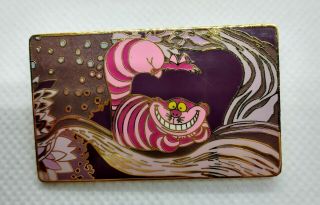 Disney P.  I.  N.  S.  Alice In Wonderland Cheshire Cat Welcome Pin Le 500
