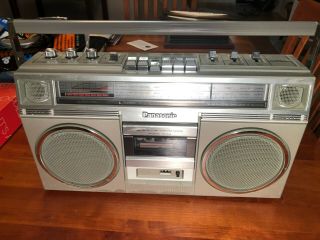 Vintage Panasonic RX - 5030 Boombox AM/FM Radio Stereo Cassette Recorder 2