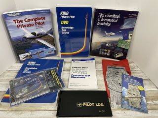 Private Pilot Written Exam Knowledge Test Course Instrument Book By King