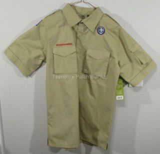 Boy Scout Now Scouts Bsa Uniform Shirt Adult Small Ss 016