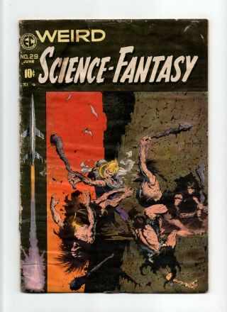 Weird Science - Fantasy 29 Vintage Ec Comic Horror Scifi Frank Frazetta Cover 10c