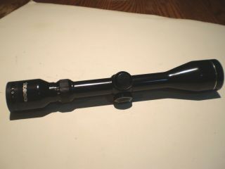 Vintage Tasco 2.  5 - 10 X 44 Scope Gloss Black Made In Japan Zoom In/out