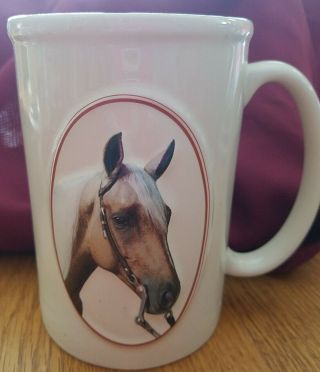 Euc Equine Expressions Coffee Mug Cup Horse 3d Sculpted Lord Herbert Quote