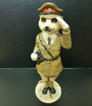Country Artists Magnificent Meerkats Monty Figurine 2010 11 " Tall Stick