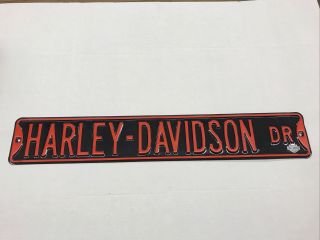 Ande Rooney 2005 Harley - Davidson Dr Street Sign - Thick Metal - 36” X 6”
