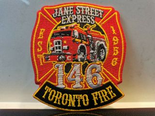 Toronto Fire Station 146 Patch Newly Released
