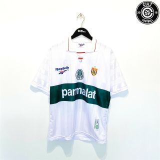 1996 Djalminha 10 Palmeiras Vintage Reebok 5th Football Shirt Jersey (m)