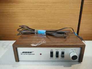 Bose 901 Series Ii Active Equalizer Vintage,  No Power,  Parts Only