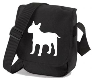 English Bull Terrier Reporter Bag Dog Walkers Shoulder Bags Birthday Xmas Gift