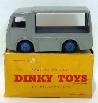 Vintage Dinky 491 - Electric Dairy Van - Grey
