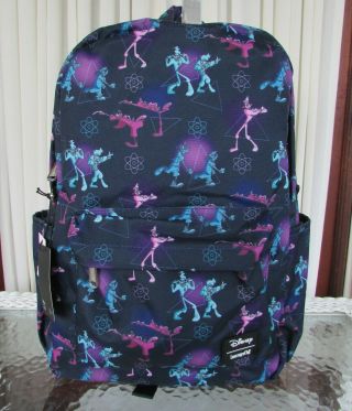 Disney Loungefly Powerline Backpack A Goofy Movie School Travel Bag Nwt