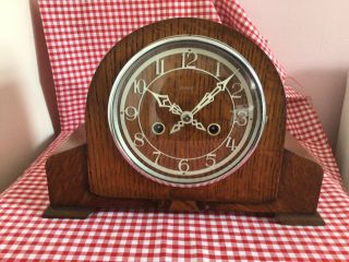 Vintage Enfield Mantle Clock.  Striking Version,  1940’s.  F3 Movement
