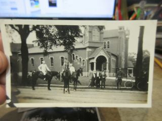 Very Rare Pictures Photos Battle Creek Michigan 7th Day Adventist Tabernacle Men