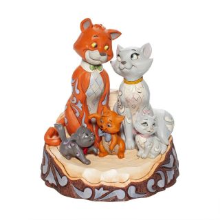 Disney Traditions 2020 Jim Shore The Aristocats Carved By Heart Figurine 6007057