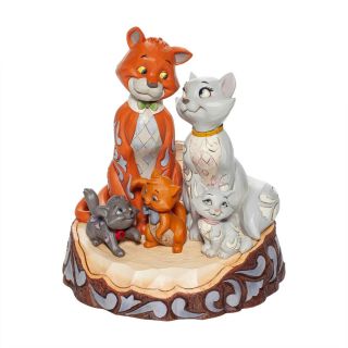 Disney Traditions 2020 Jim Shore The Aristocats Carved by Heart Figurine 6007057 2