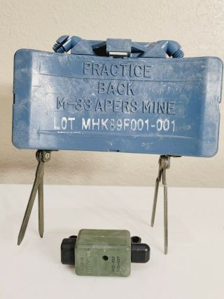 Vintage Practice Training Back M - 33 Apers Mine With Test Set Electrical M40