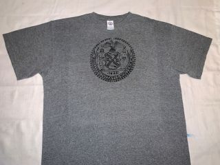 NYC Manhattan Brooklyn Bronx Queens City of York T - shirt Sz XL NYPD Mayor 3