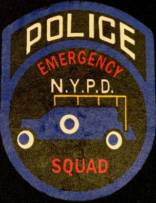 Nypd York City Police T - Shirt Sz L Brooklyn Bronx Queens Finest Esu Nyc