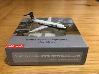 1/400 Aeroclassics British Airways Bac 1 - 11 G - Avgp - Rare Mib