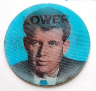 1968 Robert F.  Kennedy Bobby Rfk Flasher Varivue Campaign Pin Pinback Button